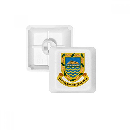 Keycaps PBT Tuvalu blanc oem pour clavier mécanique sans marquage touches vierges