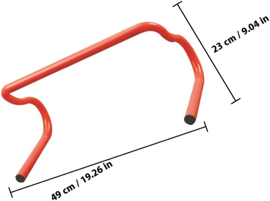 3pcs Detachable Speed Agility Training Hurdles Portable Plyometric Equipment for Soccer Basketball Football Athletes Adjustable Height for Quick Footwork and Workout Drills