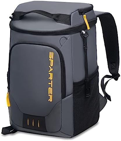 SPARTER Backpack Cooler Insulated Leak Proof 33 Cans, Waterproof Lightweight Insulated Backpack Ice Chest, Portable Soft Cooler Bag for Beach Travel Camping Lunch