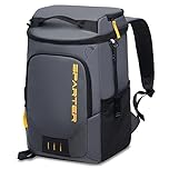 SPARTER Backpack Cooler Insulated Leak Proof 33 Cans, 2 Insulated Compartments Thermal Bag, Portable Lightweight Beach Travel Camping Lunch Backpack for Men and Women