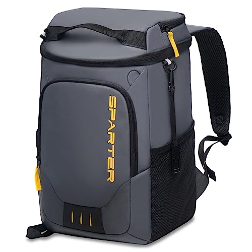 SPARTER Backpack Cooler Insulated Leak Proof 33 Cans, Waterproof Lightweight Insulated Backpack Ice Chest, Portable Soft Cooler Bag for Beach Travel Camping Lunch by SPARTER - Used condition - US$32.80
