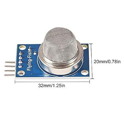 5pcs MQ135 MQ-135 Air Quality Sensor Hazardous Gas Detection Module for Arduino Raspberry Pi ESP8266 MQ135 5V DC (MQ-135)