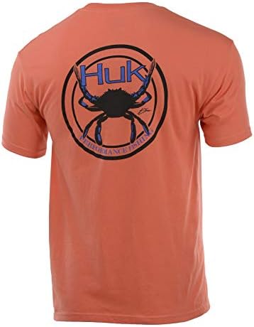 Huk Blue Crab Patch Short Sleeve Tee 
