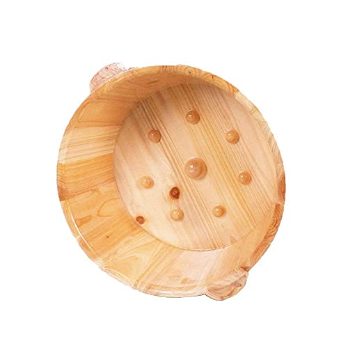 Balde de madera para spa y masaje de pies miniatura 1