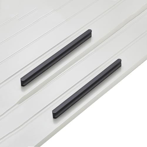 Poignées d'armoire 192mm en alliage d'aluminium au design arrondi épuré