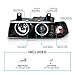 AmeriLite for 1992-1999 BMW 3 Series E36 2-Door Trims 1pc LED Halos Black Projector Headlights Pair - Passenger and Driver Side