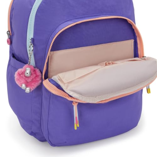 Image of Kipling Women's Seoul Extra Large Bts 17 inch Laptop Backpack, Durable, Roomy with Padded Shoulder Straps, Built-In Protective Sleeve