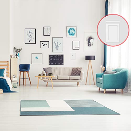 12 Sets White Picture Mat Set, 5 X 7 Inch, 8 X 10 Inch, 11 X 14 Inch Display Photo Frame Mat With White Core Bevel Cutting Mat Board And 20 Transparent Bags For Packaging Photo Picture Artwork #TOP5