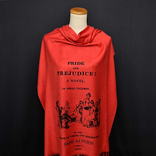 Universal Zone Pride and Prejudice by Jane Austen Shawl Scarf Wrap2