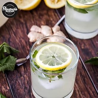FLAVOURS AVENUE - Lemon Ginger Mint Concentrate, 100% Natural, 750ml Makes 10-15 Drinks, Concentrate for Iced-teas/Hot Tea/Cocktails/Mocktails