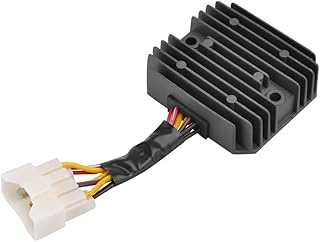 QCHIAN Voltage Regulator Rectifier Motorcycle Voltage Regulator Rectifier For Kawasaki KLF400 For Bayou 400 4WD 1993-1999 KVF400 For Prairie 400 4X4 1997-1998 21066-1078 Motorbike Rectifiers