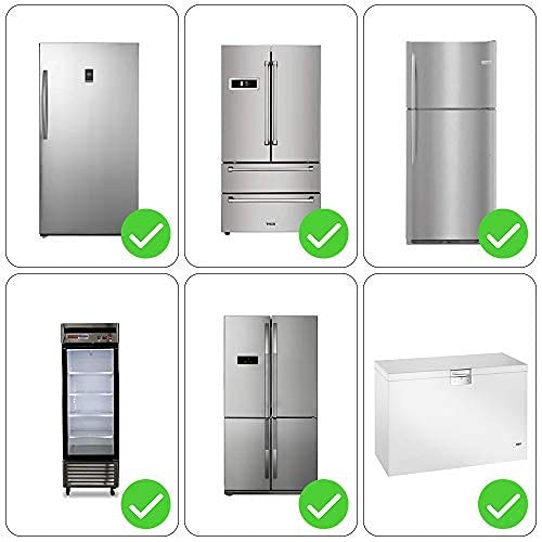 Vrieskastdeuralarm, koelkastalarm links geopend met 60/120/180 seconden vertragingsalarm, koelkastdeuralarm. - Image 3