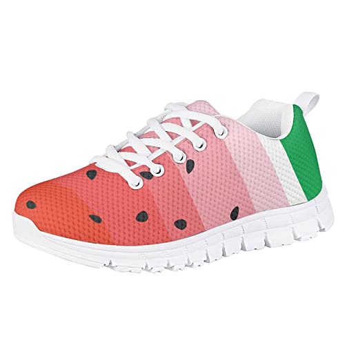 Yzaoxia Girls Tennis Shoes Kids Breathable Mesh Sneakers Running Walking Sports Shoes Size 11-3