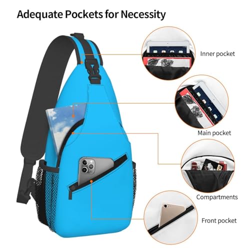 Bolso bandolera cruzado negro tipo sling miniatura 4