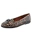 Glossy Leo Print Faux Leather