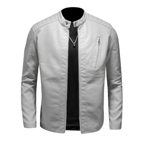 Chaqueta para hombre en poliuretano imitación cuero miniatura 1