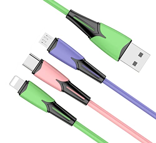 Universal Short USB C & Micro Charger Wire Cord for Jaybird, Beats Flex Studio Buds, JBL, Sony, Bose, Anker, TOZO, Skullcandy, Raycon, Soundcore, TAGRY Earbuds, Cases, Neckbands & Headphones