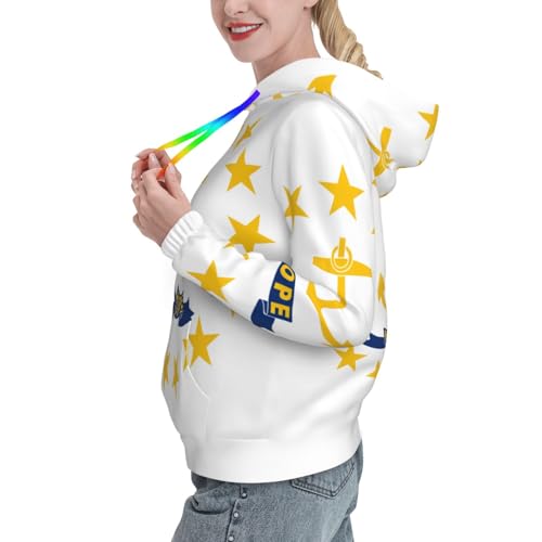 Sweat à capuche Rhode Island coupe ajustée de qualité supérieure
