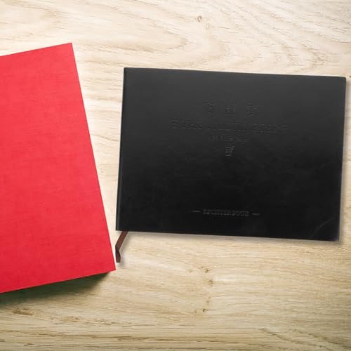 Livre de comptes noir 320 pages format horizontal Healeved pour gestion - 4