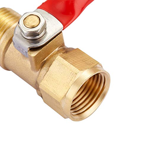 Válvula de bola NPT 1/4 para eliminar fugas e interrupciones de flujo 7