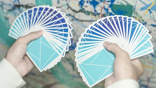 Cartas de poker azules flexibles Murphy's Magic miniatura 2