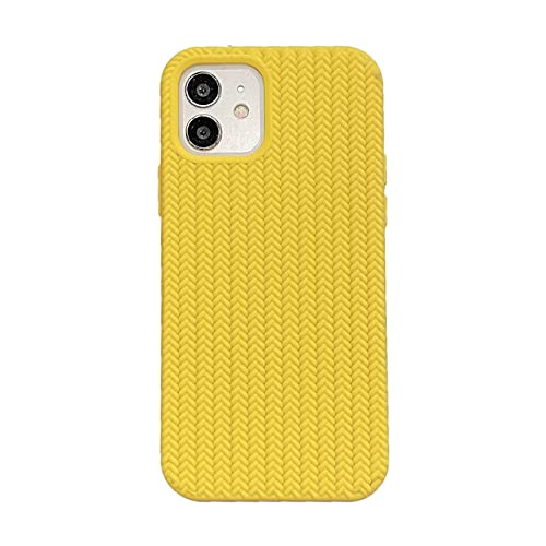Coque silicone Rainbow pour iPhone XR Coque effet doudoune jaune antichoc