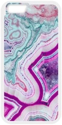 Customized Agate Layers of Agate Iphone6 Plus Phone Case, Agate Layers of Agate Personalized Hard Back Cover Case for iPhone 6 plus 5.5"