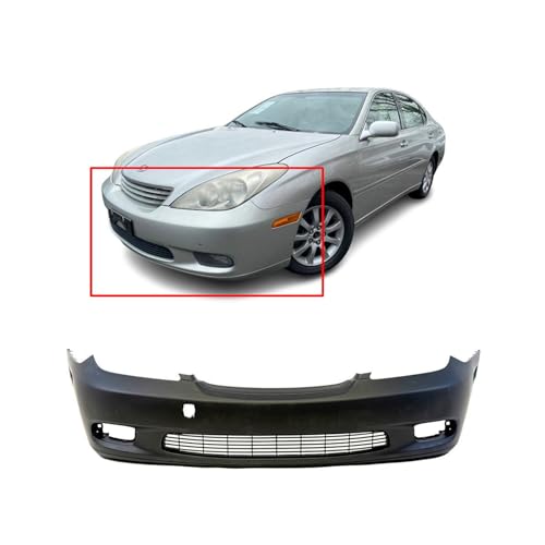 Image of FitParts Compatible with Lexus ES300 /ES330 2002-2004 Front Bumper Cover | Primed, Sedan, Ready to Paint, OEM 5211933927, LX1000133