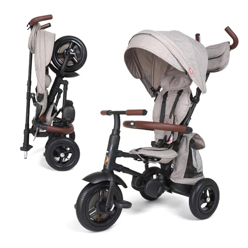 QPlay Rito Tricycle with Easy Folding Design | Portable, Compact,