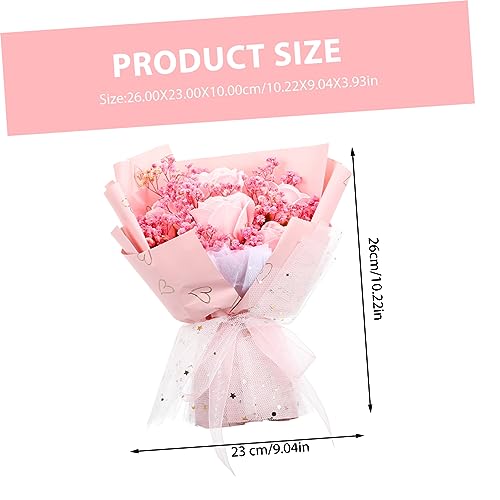 Ramo de flores secas para mujer decoración día especial miniatura 2