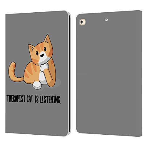 Étui portefeuille en cuir iPad 9.7 Head Case Designs Beth Wilson Chats