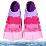 【Facile à utiliser】Ces palmes pour enfants sont particulièrement faciles à utiliser – même les petits enfants peuvent les enfiler et les retirer par eux-mêmes. Le renfort latéral offre plus de stabilité et de durabilité.