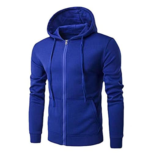 Sweatshirt à capuche pour homme KINHA veste zippée manches longues mi-saison