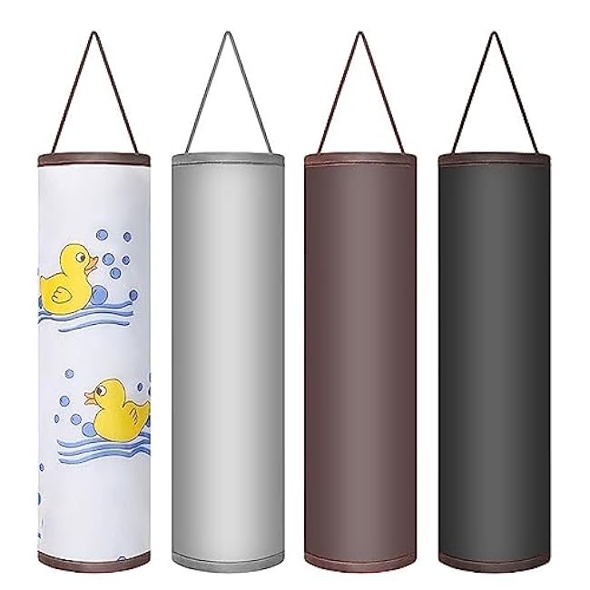 Fabric Hanging Garbage Bag Storage Bags Bag Holder Shopping Bags Dispenser Hanging Storage for Kitchen