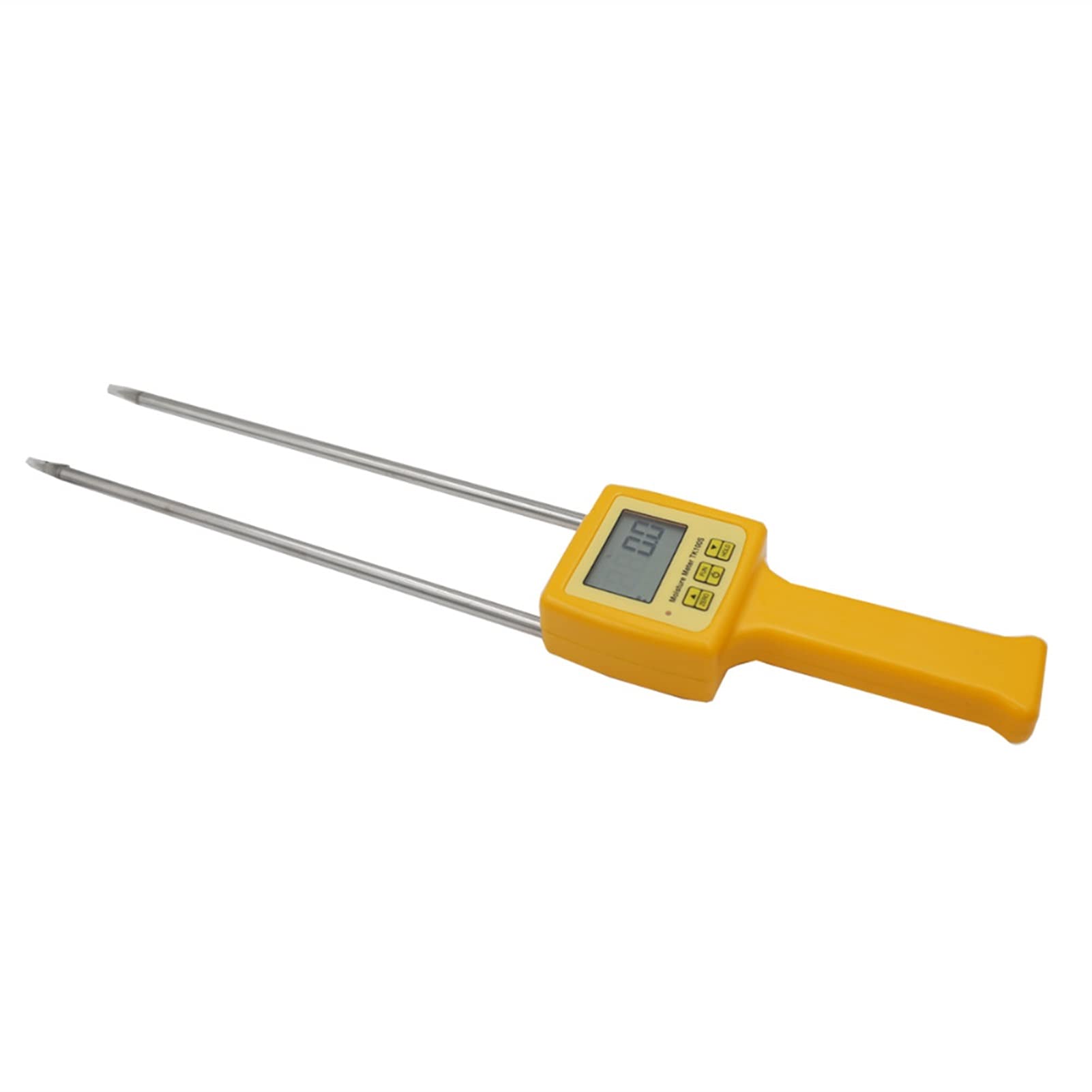 Mmhhhg One Color Moisture Meter, Lcd Grain Moisture Tester Corn Wheat Rice Bean Wheat Flour Moisture Tester Hygrometer Meter