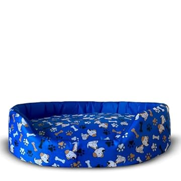Caminha Pet pra Cachorros e Gatos Grandes Tam. G - Europa Nylon 04 (Azul Patinha2)