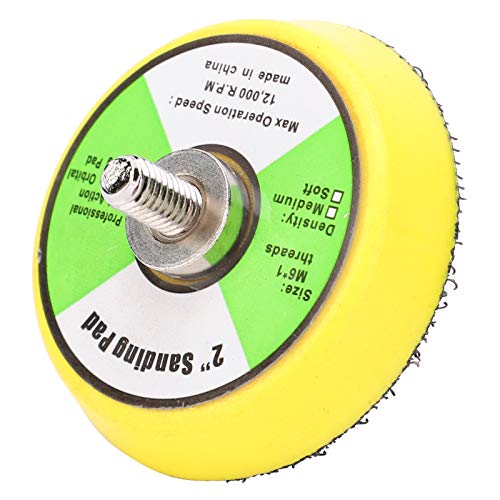 Almohadilla de Lijado 50 Mm con Rosca M6x1 para Máquina de Papel de Lija