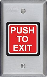 SDC 423U Push to Exit Switch, 2