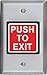 SDC 423U Push to Exit Switch, 2