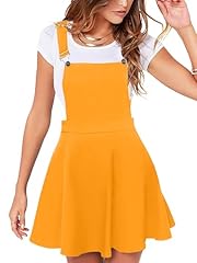 Pinafore Dress-yellow