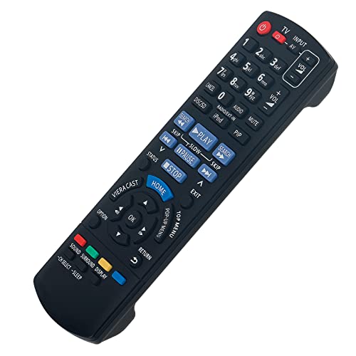 VINABTY N2QAYB000630 Replacement Remote Control Compatible with Panasonic Blu-ray Disc Home Theater SA-BTT262EG SC-BTT270EGK SA-BTT270EB SC-BTT270EGS SA-BTT775EE SA-BTT270 SC-BTT370 SC-SC-BTT770 - Image 3