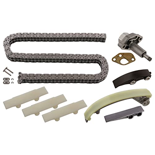 Kit chaîne de distribution Febi 171514 arbre cames avec glissières tendeur moteur essence diesel