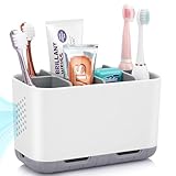 Boperzi Toothbrush and Toothpaste Holder Drainage for...