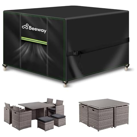 BEEWAY Waterproof Garden Furniture Cover Cover