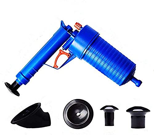 Desatascador de alta presión Hrpa, pistola de aire para desatascar inodoros, bañeras, fregaderos y tuberías, limpiador de succión con bomba de presión miniatura 6