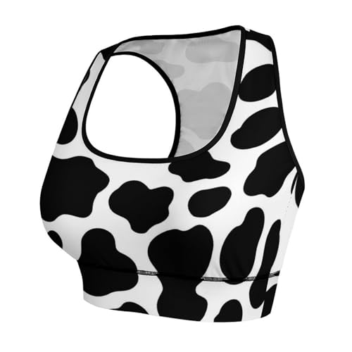 PrelerDIY Sutiãs esportivos femininos com almofadas removíveis, regata cropped para ioga, exercícios