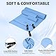 Jokisa Mikrofaser Handtuch 3er Set (200x100cm Groß Badetuch +140x70cm Mittelgroß Sporthandtuch+ 80x40cm Klein Handtuch) Leichtes Reisehandtuch, Schnelltrocknend Strandtuch für Fitness Sauna