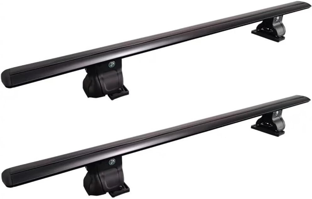 2PCS Crossbar Cross Bars Fits for Ford Maverick 2022-2026 Roof Rack Rail Carrier Lockable Luggage Carrier Aluminum Black