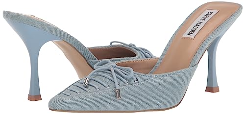 Steve Madden Women's Brianne Pump, Denim Fabric, 7 #TOP6