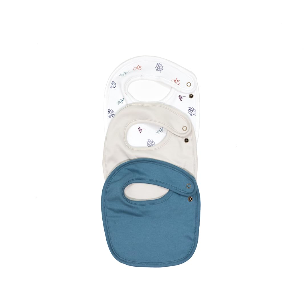 Infancy Dreams Baby Bibs for New born (0-3 Months) | 100% Knitted Cotton | Soft, Adjustable & Super Absorbent | Perfect for Drooling & Teething | Protects Clothes-image-24